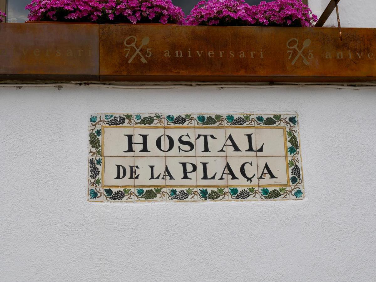 Hostal De La Placa - Hotel Boutique Cabrils Eksteriør bilde